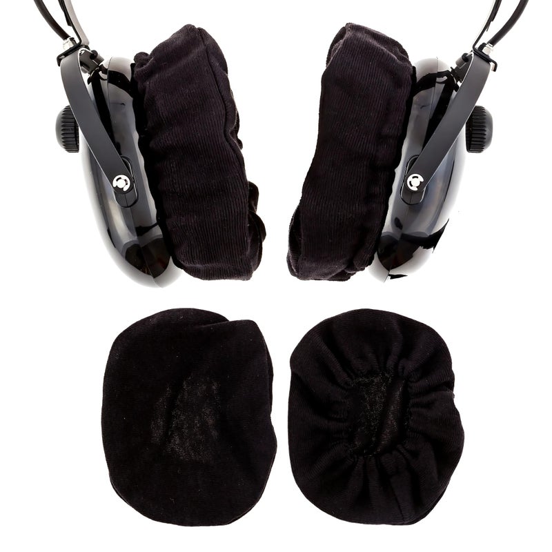 KORE AVIATION 100% Cotton Headphone Ear Covers Washable Double Knit for Aviation Headset, Gym, Training, Racing, Gaming, Hunting & Headset Ear Pads (Sold in Pairs) - Image 2